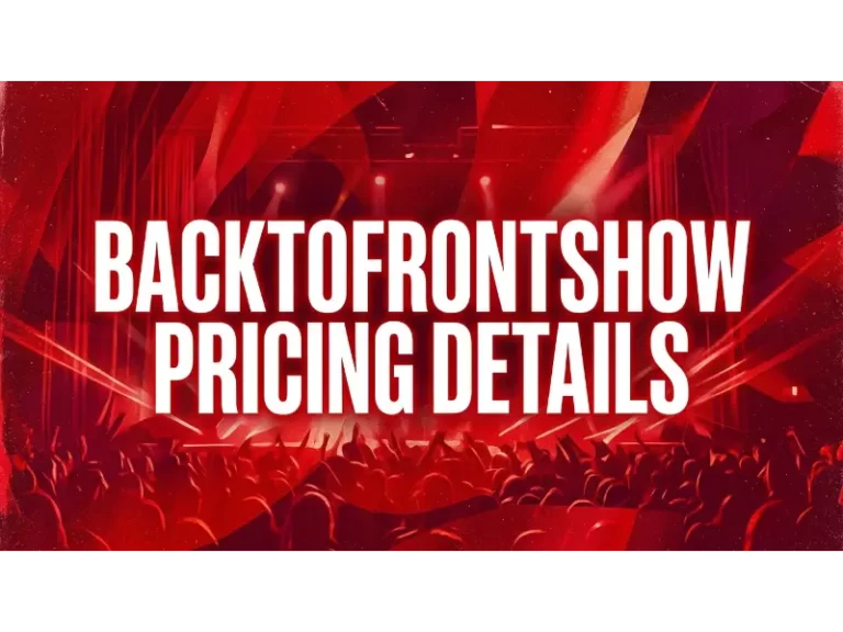BackToFrontShow Pricing