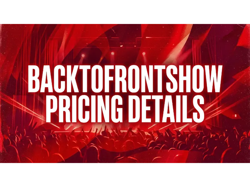 BackToFrontShow Pricing